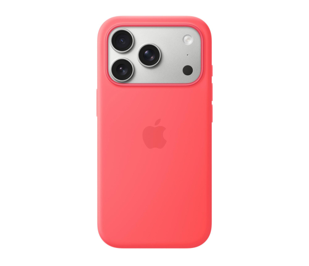 Apple Silikonowe etui do iPhone 17 Pro MagSafe różowa guawa - 1505892 - zdjęcie 2